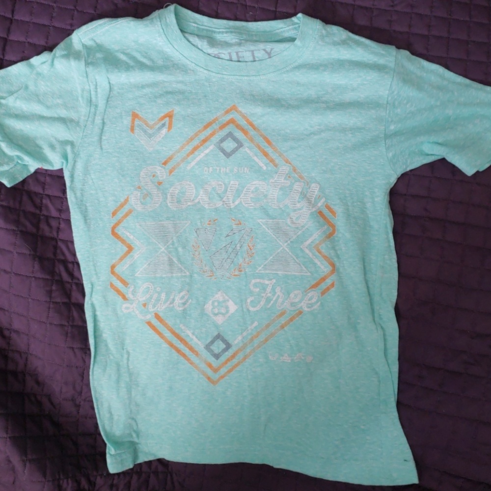 Boys buckle society shirt